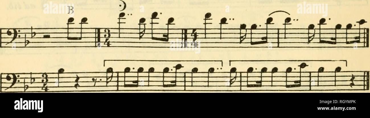 . Bulletin. Ethnology. 192 BUREAU OF AMERICAN ETHNOLOGY No. 119. Dancing Song (e) [BULL. 110 (Catalogue No. 1272) Recorded by Mike Babj.ey Voice J r 96 Rattle J : 96 Rattle-rhythm similar to No. H5 1 — 1 r ^y-&amp;i- r V   V[A f-i M  i ^^ A 'hir Ui m m m-.'^, m-0 &amp; nHnft'irJnclMUtO'ntm .^r-bi-gc/r^r-Tii^^s 0^^ tF¥^ • 0' , 0-0 0 Pause ad lib.. &gt;i|i..-.rrrr.,rr||i;r ^MUnJt^ i ^'ii-:^r/rr7rTii'^r Piiiirrrrriiii^r^ ^&gt;H4r/r^cJnif pii^ m^-0-0. ^^4t^ ^ Analysis.—This song is somewhat monotonous in its melodic trend but the rhythm is energetic and interesting. As in many of these Stock Photo