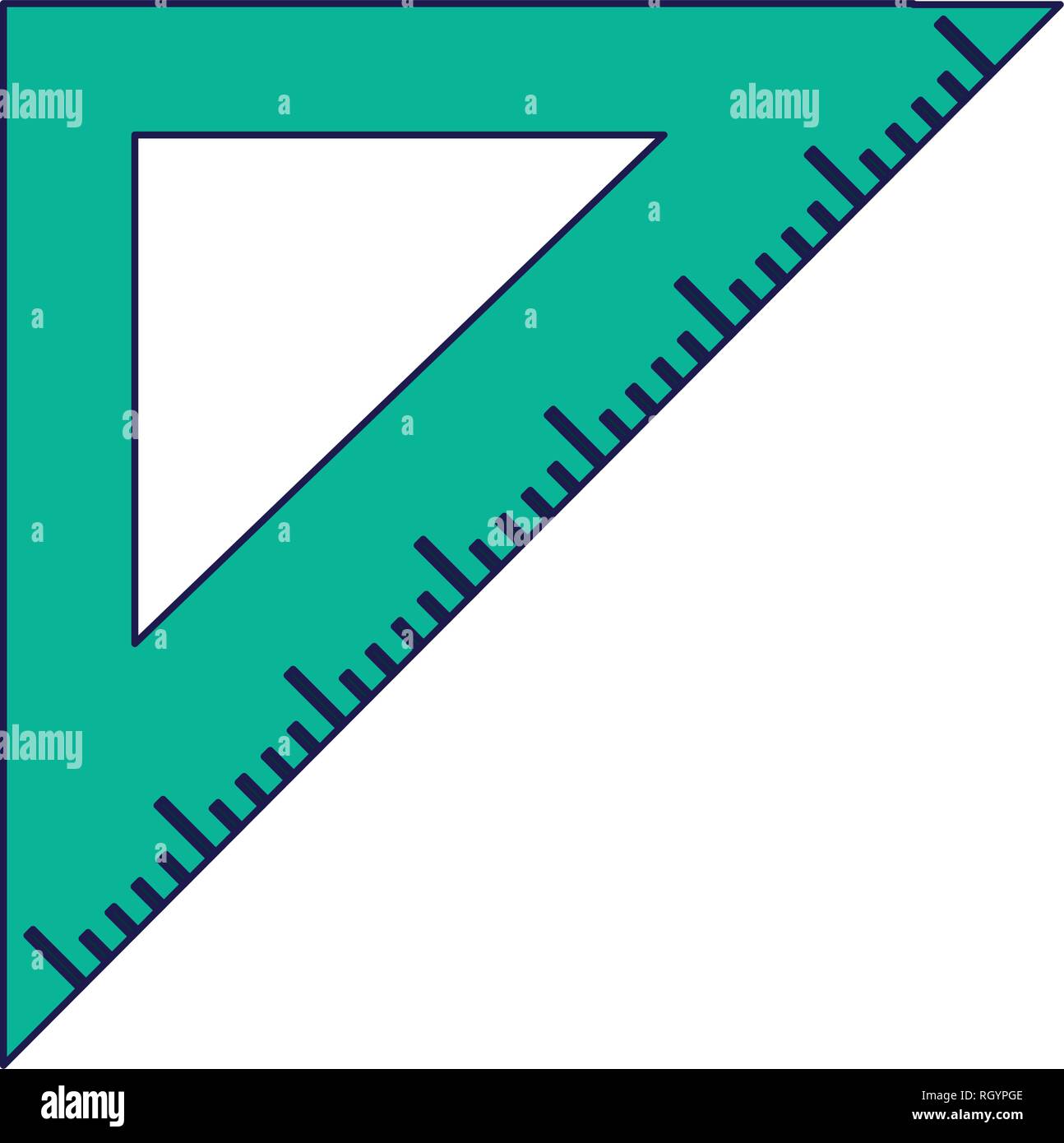 Triangle ruler symbol Stock Vector Image & Art - Alamy