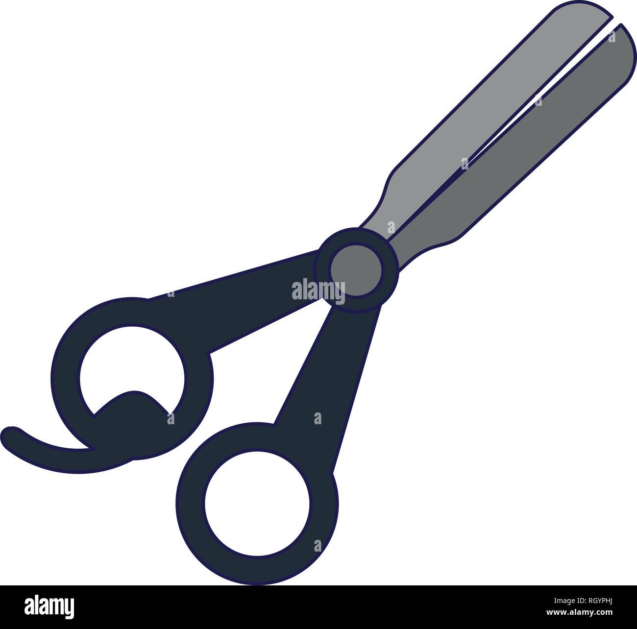 Scissors utensil isolated Stock Vector Image & Art Alamy