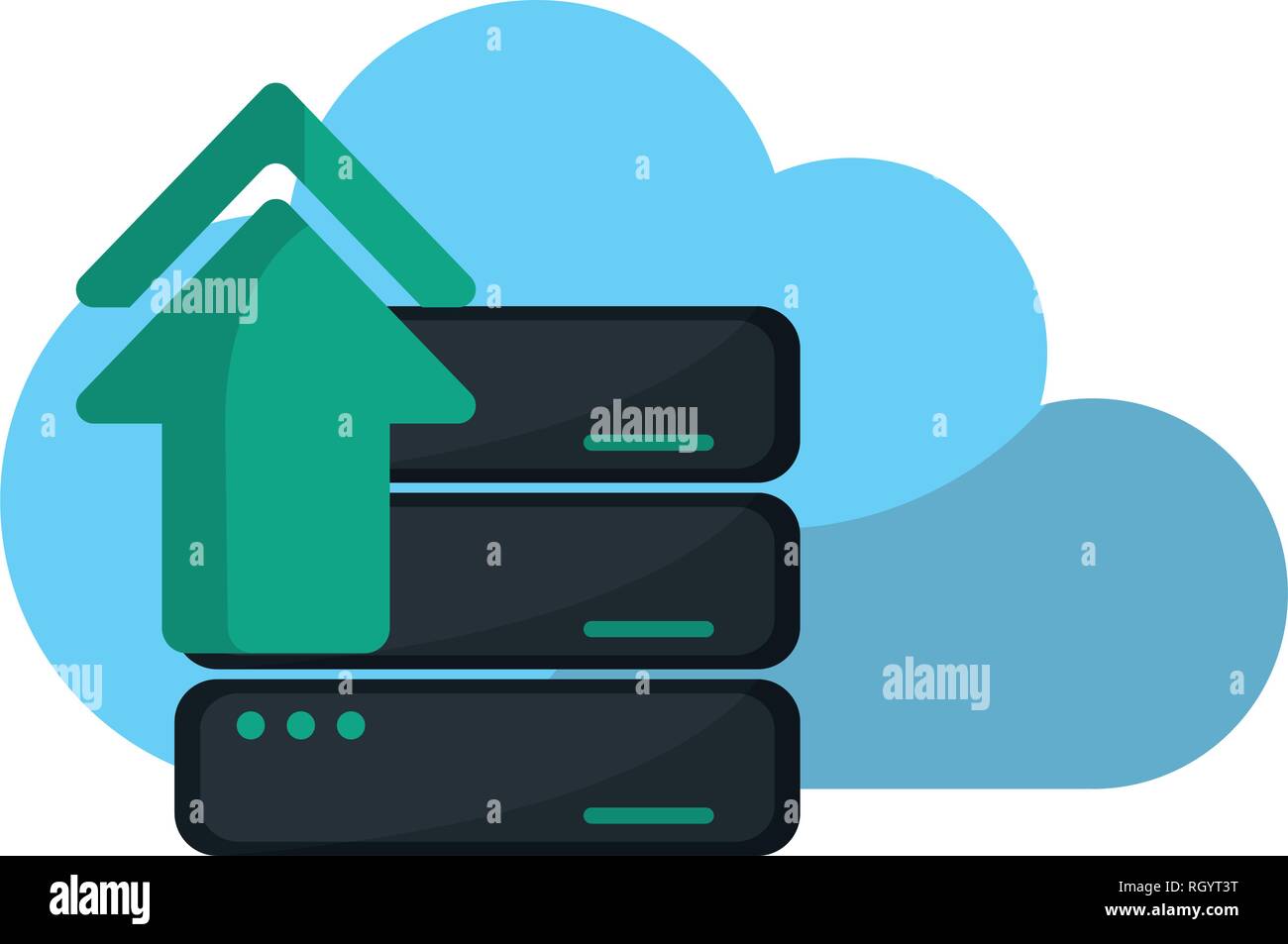 cloud computing technology Stock Vector Image & Art - Alamy