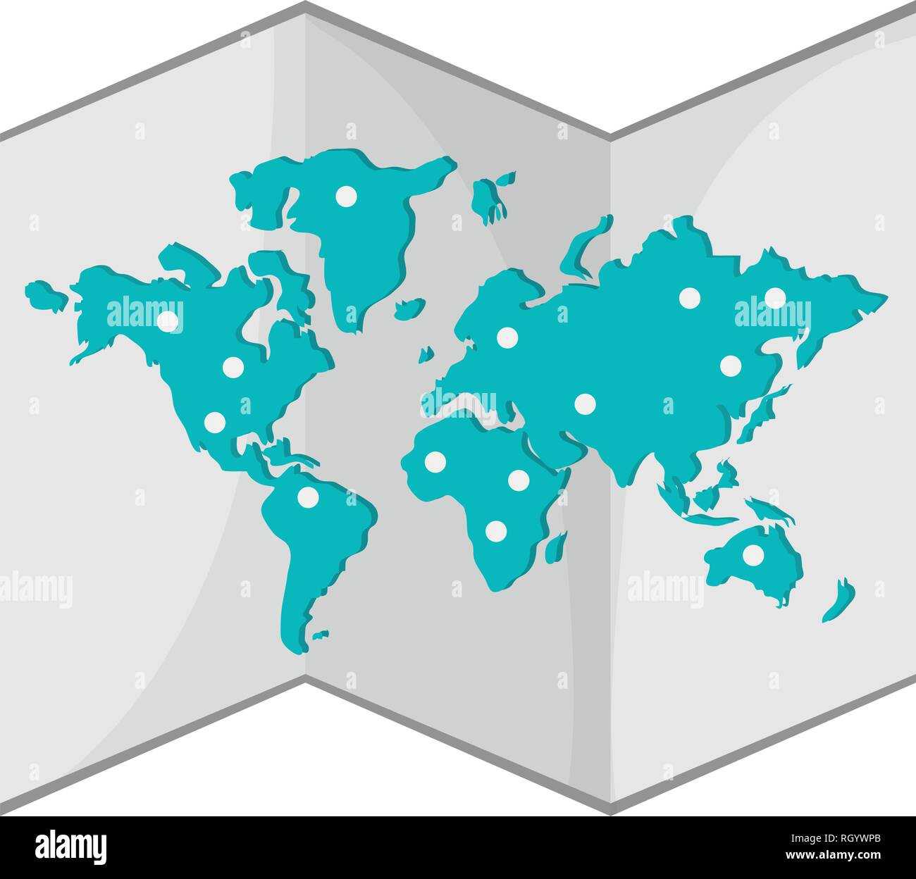 World map isolated Stock Vector Image & Art - Alamy