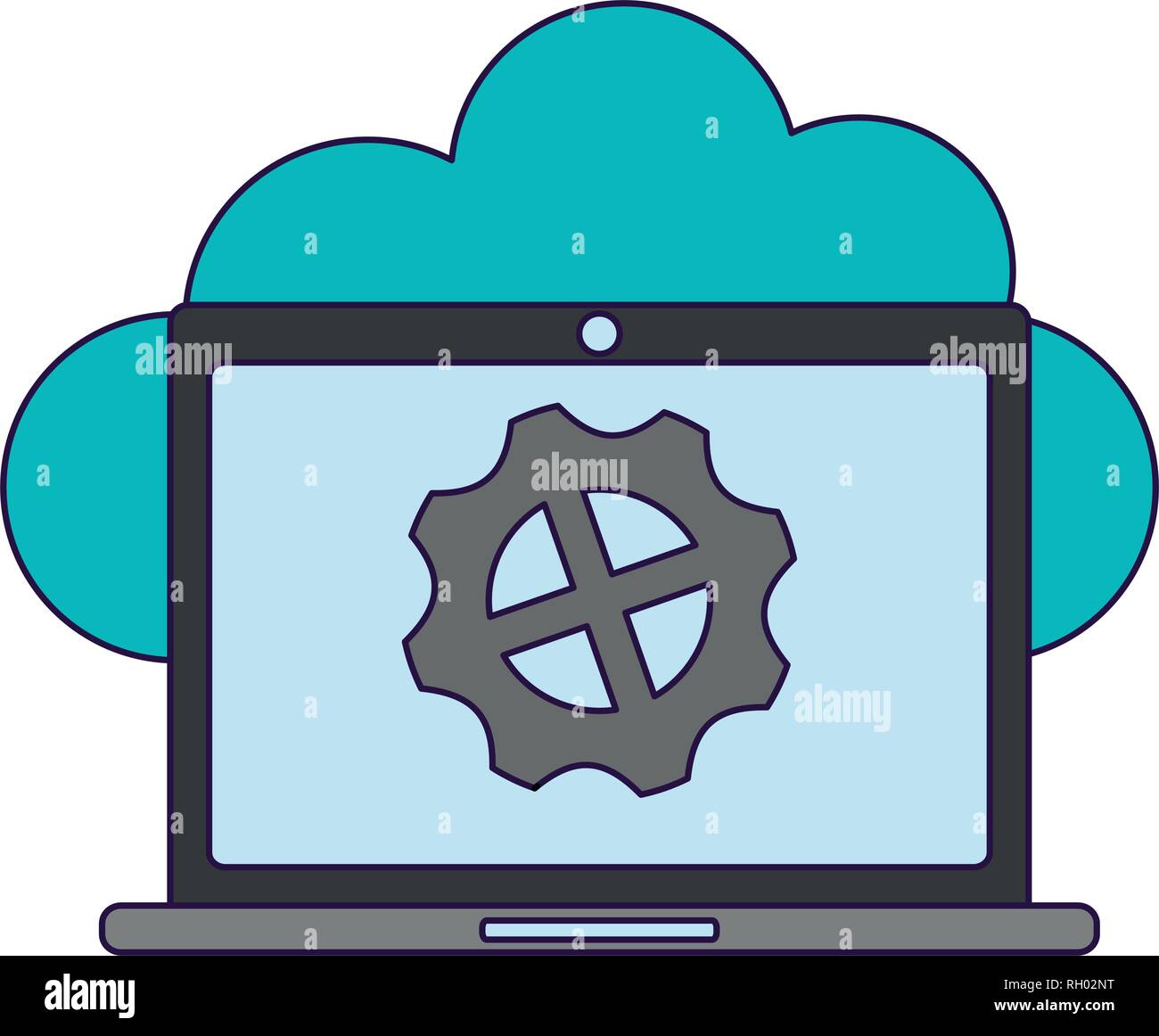 cloud computing technology Stock Vector Image & Art - Alamy