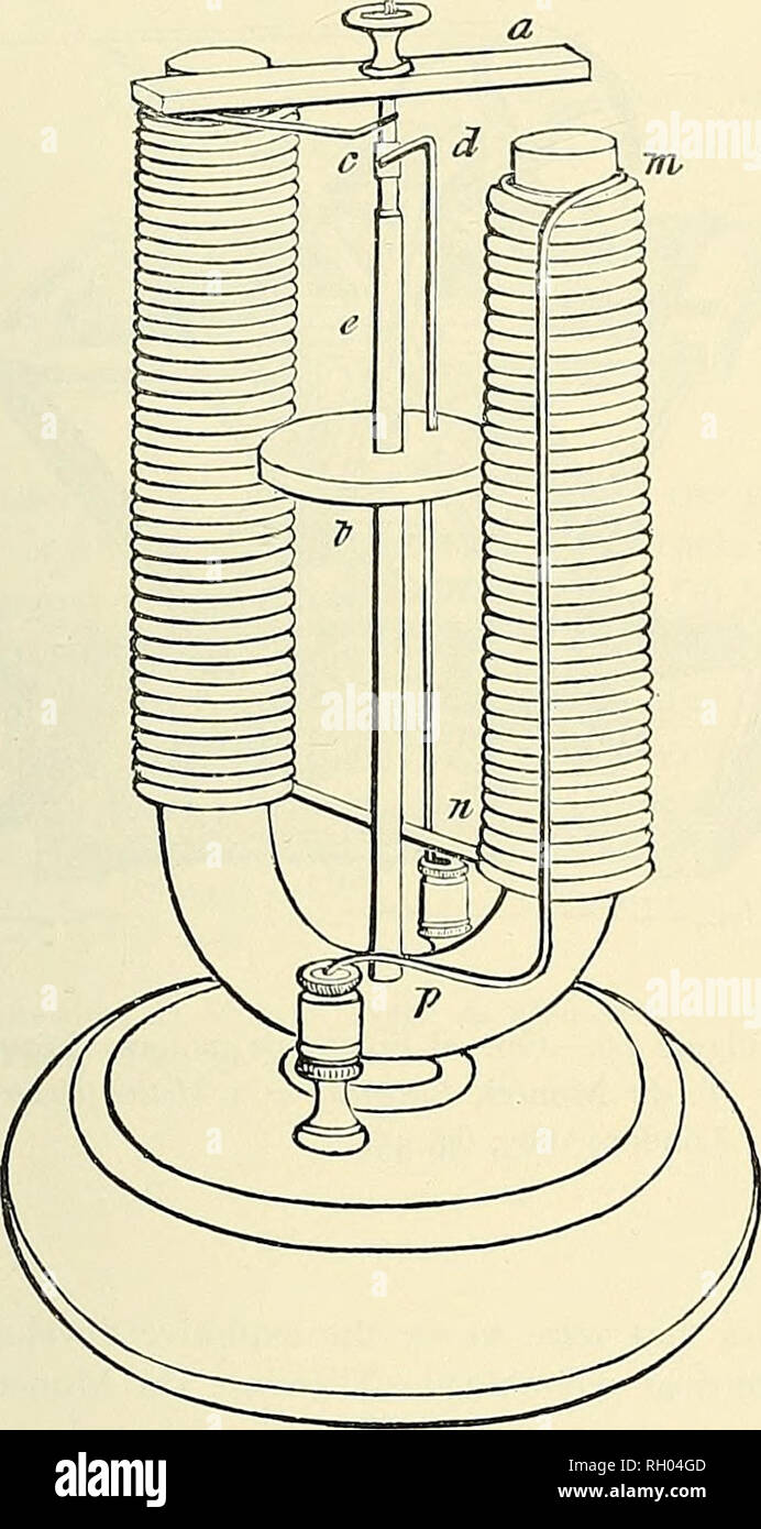 . Bulletin. Science. Figure 66.—Page's rotating motor. From American Journal of Science, 1838, vol. 35, p. 262. was a paddle wheel, where an armature was kept in constant motion by a commutator switching on a field to tease the armature ahead at the right time. The engines of Ritchie, Jacobi, Davenport, Davidson, and Froment were of this second form. After mid- century there was a further proliferation of electric motors, but no new basic types were introduced until the advent of AC power. In spite of the sanguine hopes of many of the early inventors, most scientists and engineers could not se Stock Photo