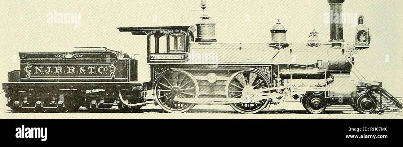 Bulletin. Science. ft^.--. Figure 6.—The New Jersey Railroad and Transportation  Company jVo. 12, built in 1868, was equipped with the radius bar truck, a  modification by William S. Hudson of the