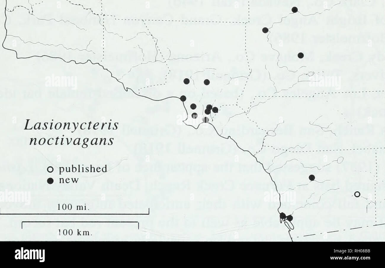 Bulletin Science Range Extensions Of Bats In California 57 Fig