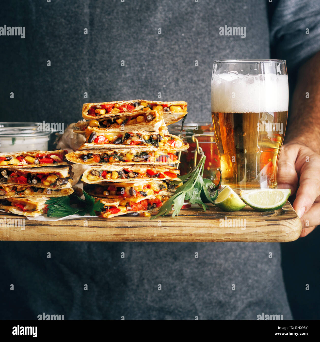 Beer and snacks set hires stock photography and images Alamy
