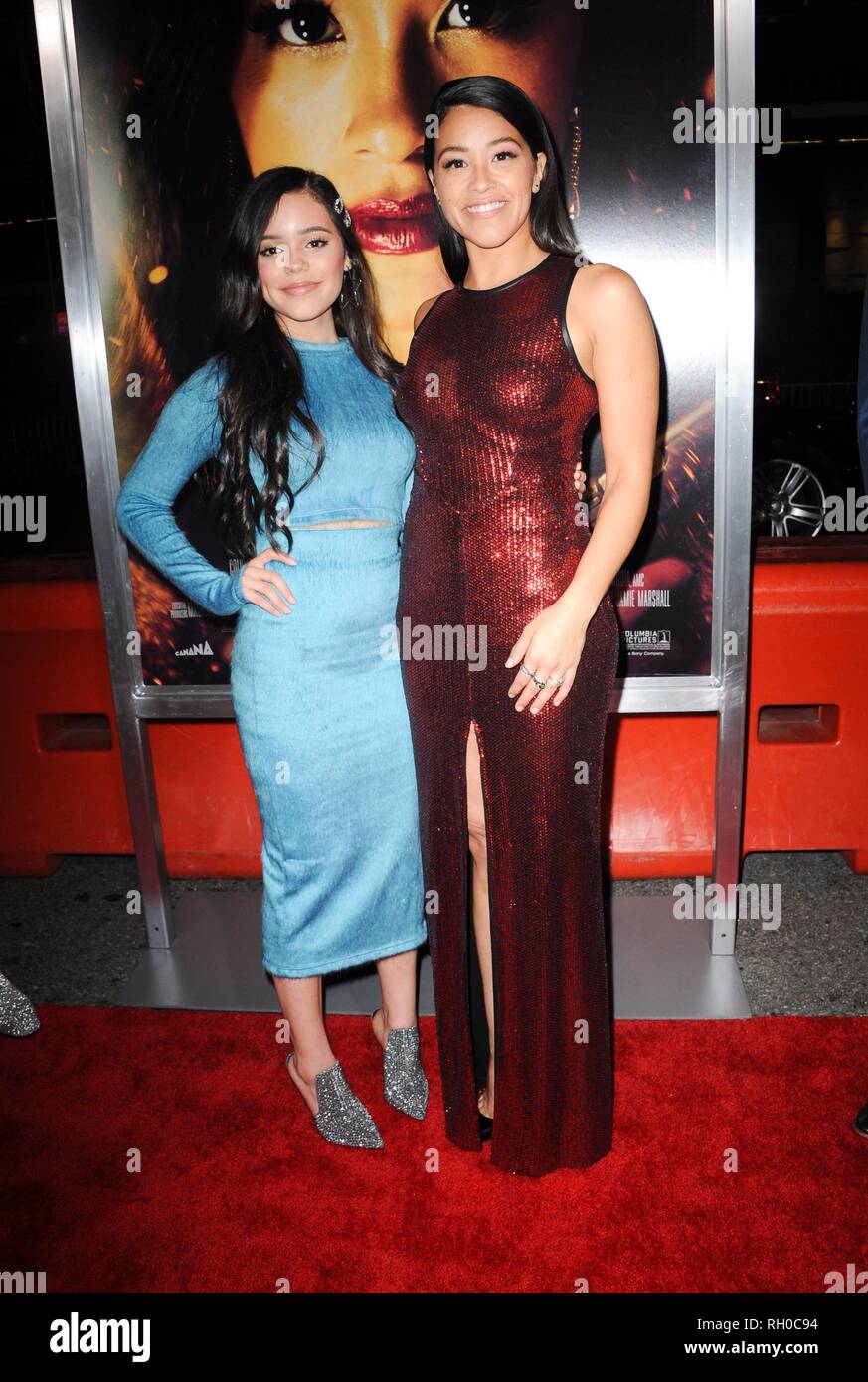 Los Angeles, CA, USA. 30th Jan, 2019. Jenna Ortega, Gina Rodriguez at