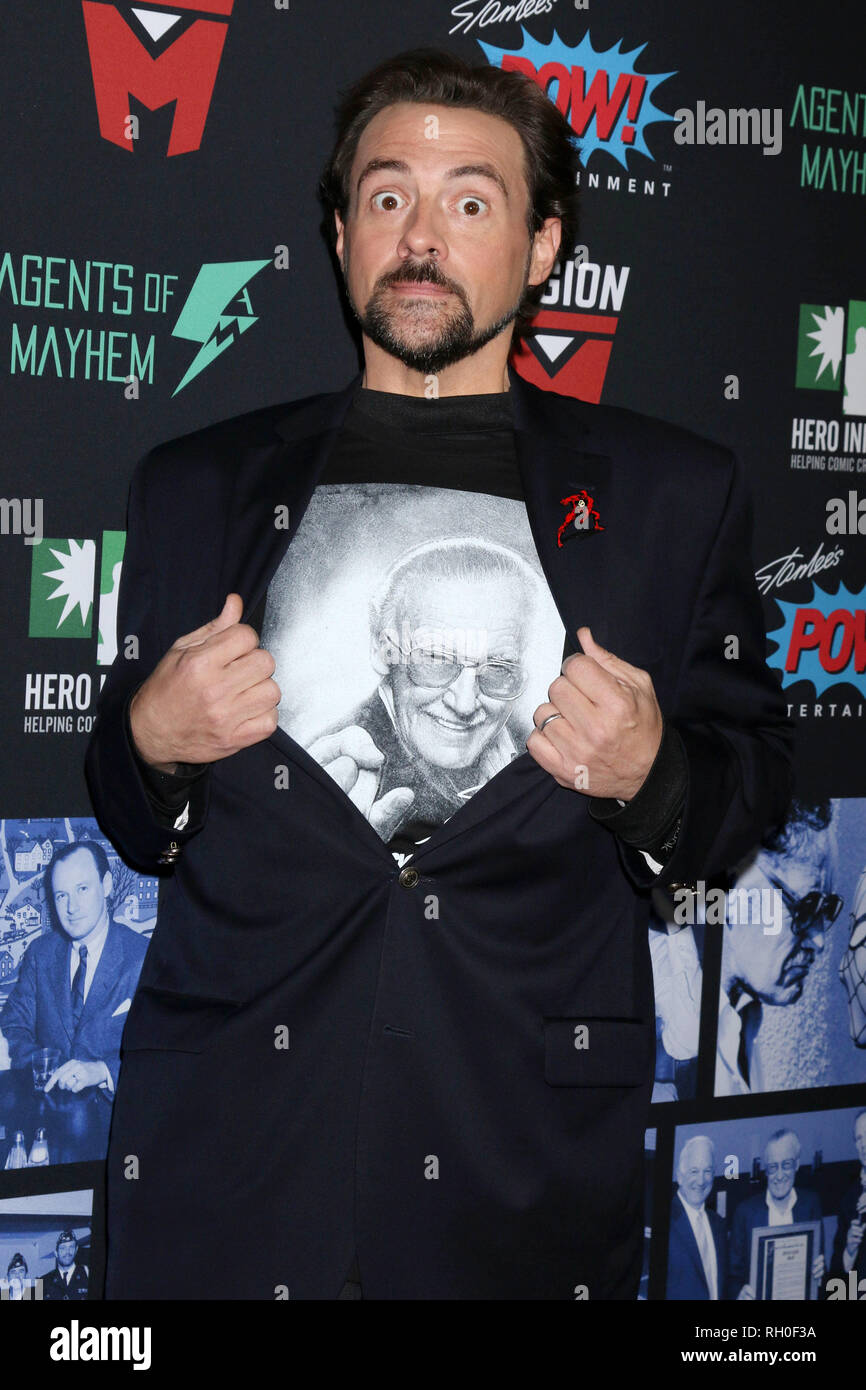 Hollywood, Ca. 30th Jan, 2019. Kevin Smith at Excelsior! A Celebration Of The Amazing, Fantastic, Incredible And Uncanny Life Of Stan Lee at TCL Chinese Theatre on January 30, 2019 in Hollywood, California. Credit: David Edwards/Media Punch/Alamy Live News Stock Photo