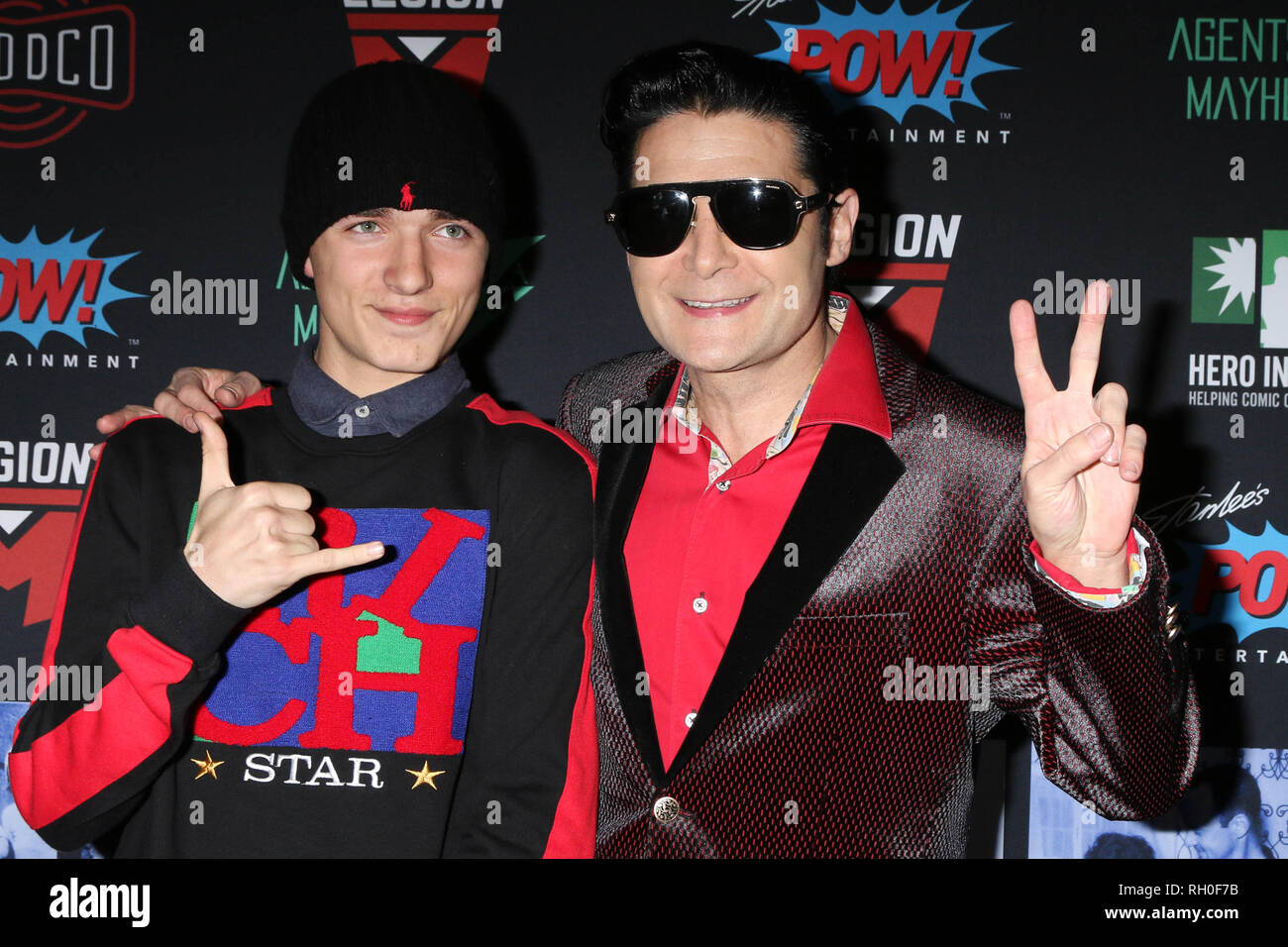 Hollywood, Ca. 30th Jan, 2019. Zen Feldman, Corey Feldman at Excelsior! A  Celebration Of The Amazing, Fantastic, Incredible And Uncanny Life Of Stan  Lee at TCL Chinese Theatre on January 30, 2019