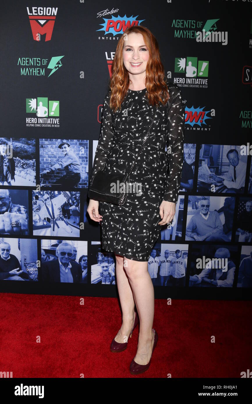 Los Angeles, CA, USA. 30th Jan, 2019. LOS ANGELES - JAN 30: Felicia Day at the Excelsior! A Celebration of Stan Lee at the TCL Chinese Theater IMAX on January 30, 2019 in Los Angeles, CA Credit: Kay Blake/ZUMA Wire/Alamy Live News Stock Photo