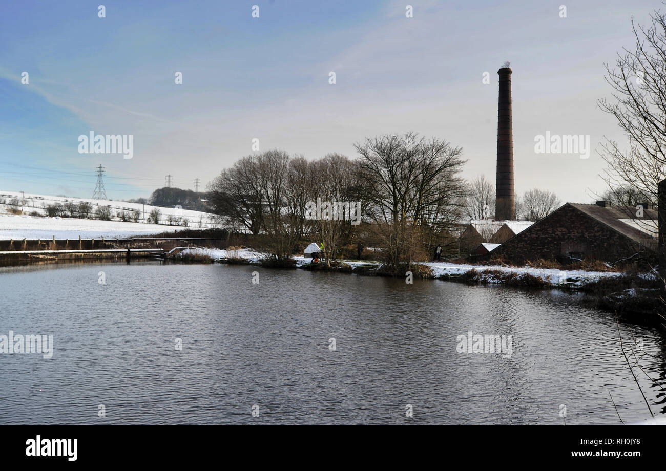 Bolton, Lancashire, UK. 31st Jan 2019. Police diving teams search