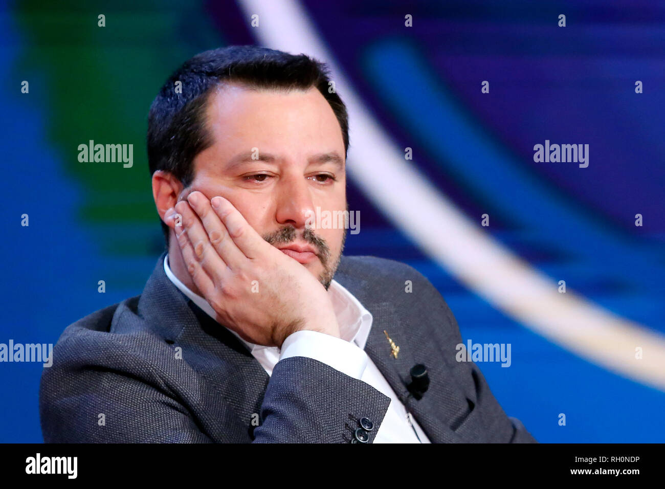 Matteo Salvini Rome January 31st 2019. The Italian Minister Of Internal ...