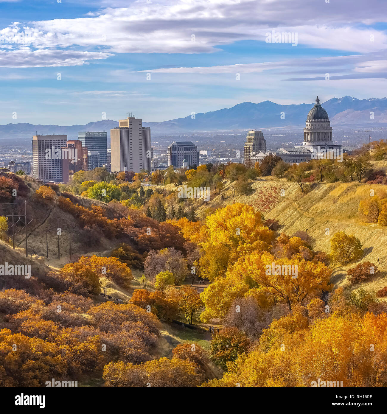 Downtown Salt Lake City Stock Footage ~ Royalty Free Stock Videos