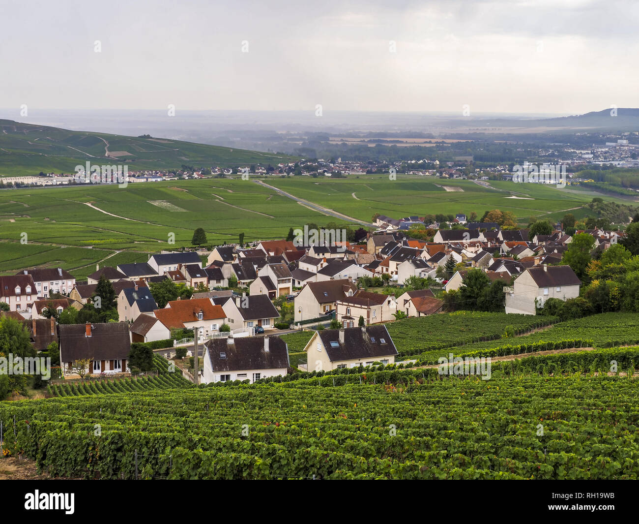 Dom Perignon, Hautvillers, Champagne, Marne, France, Europe Stock Photo