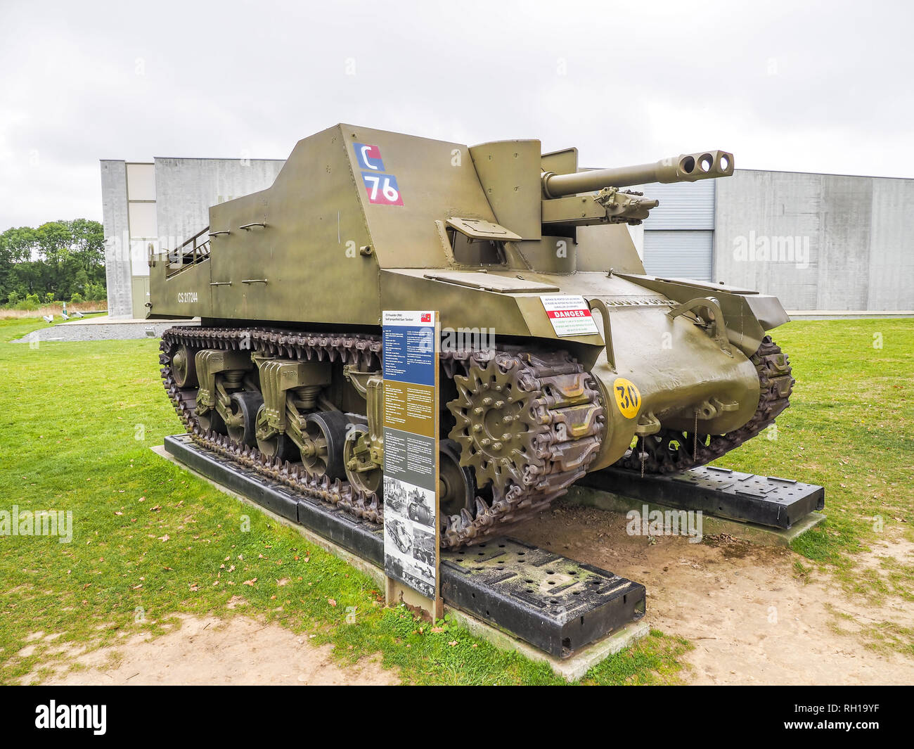 Overlord Museum, Colleville sur Mer, Calvados, Normandiy, France, Europe Stock Photo