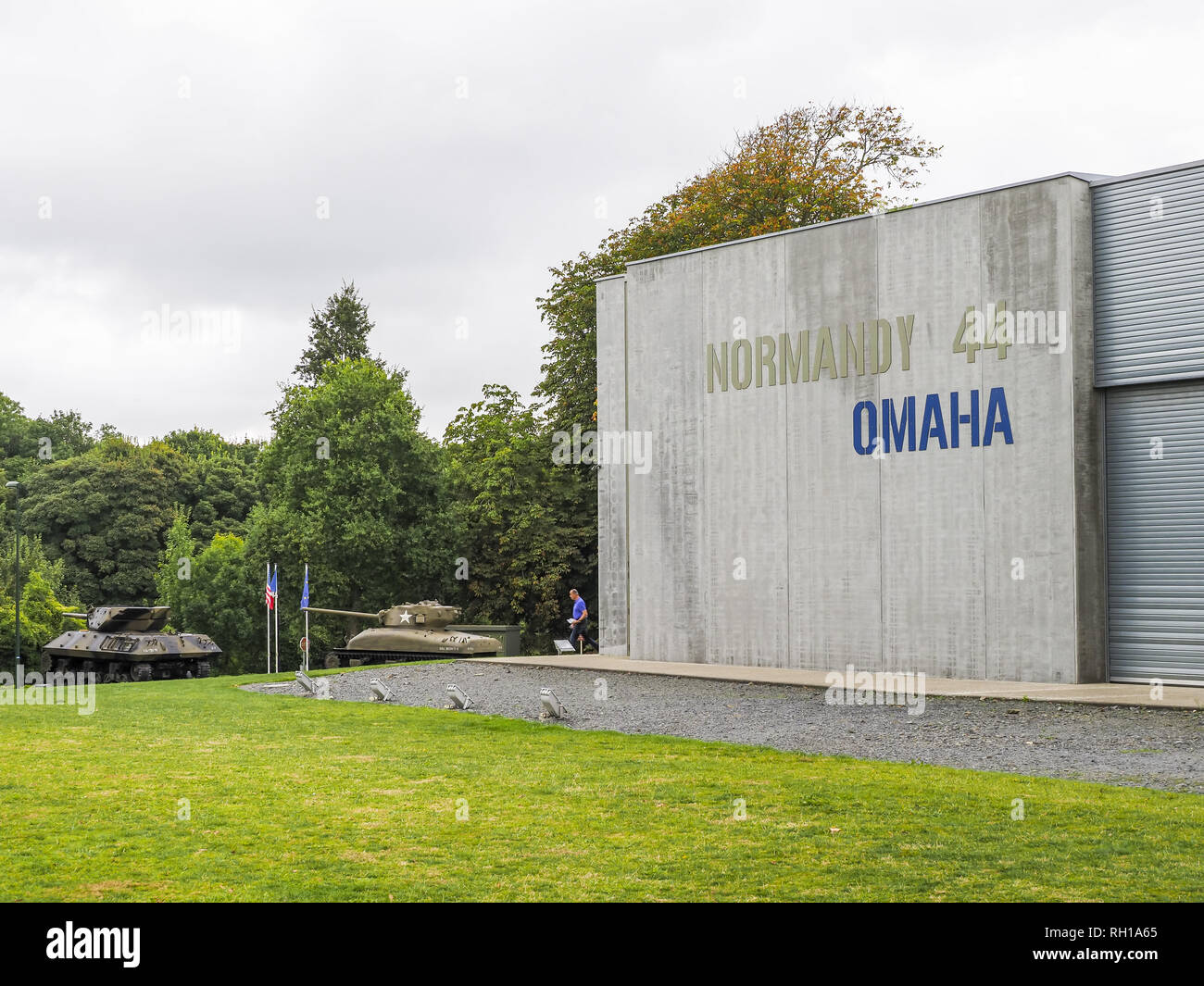 Overlord Museum, Colleville sur Mer, Calvados, Normandiy, France, Europe Stock Photo