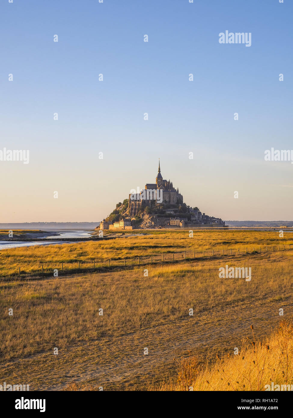 Mont Saint-Michel, Normandy, France, Europe Stock Photo