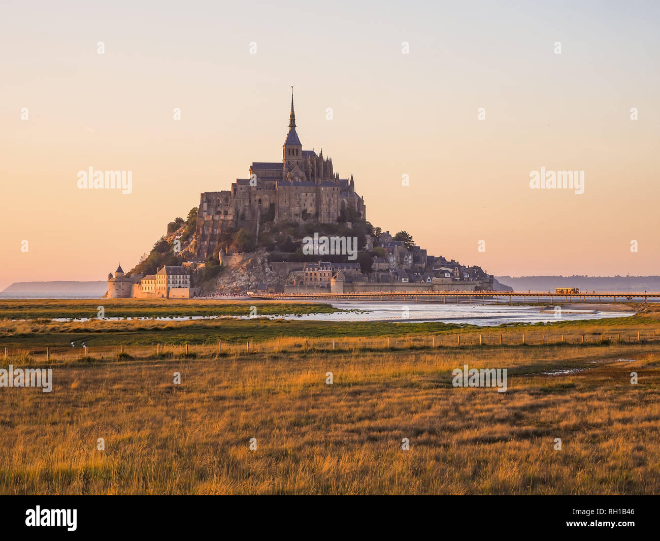 Mont Saint-Michel, Normandy, France, Europe Stock Photo