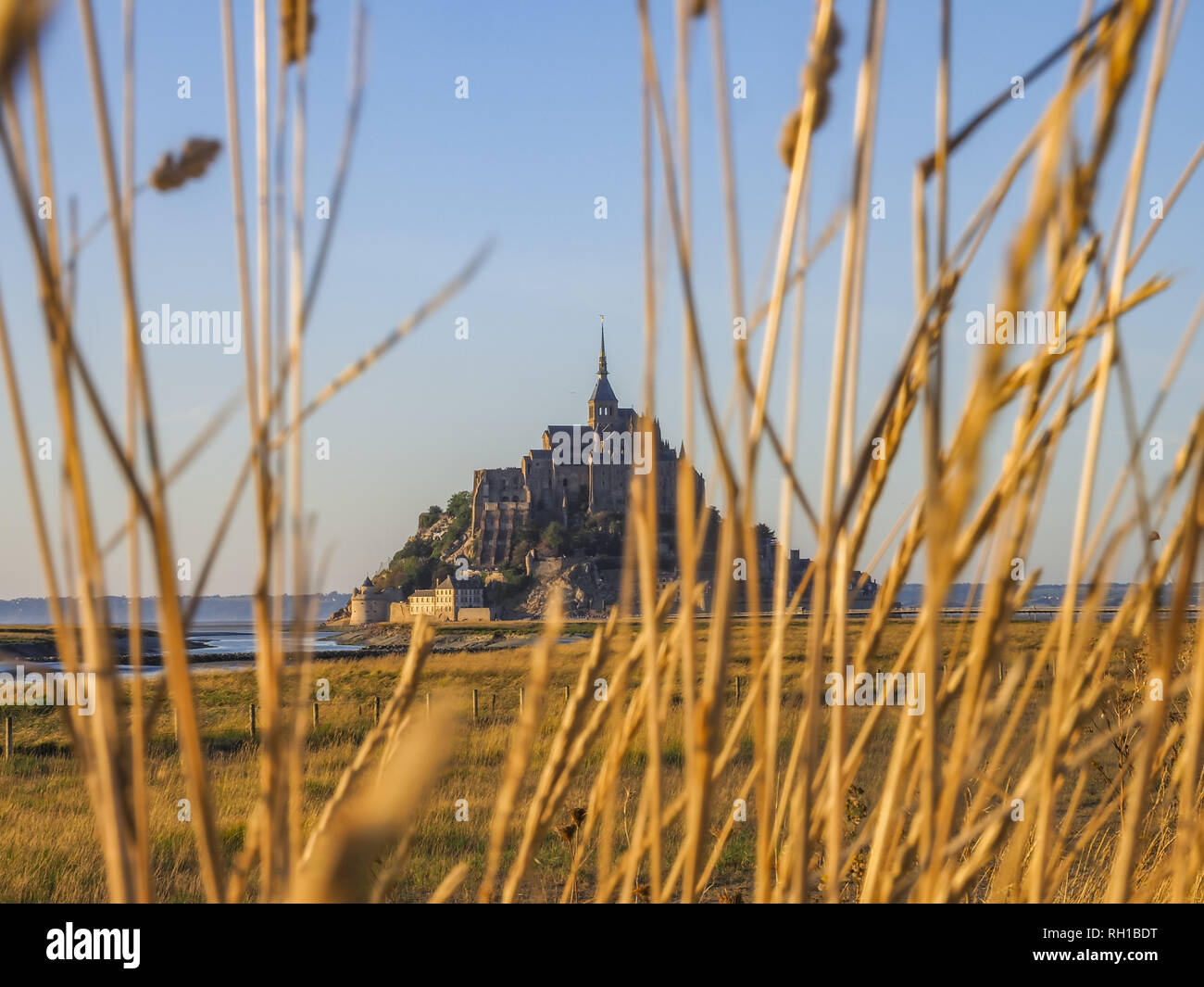 Mont Saint-Michel, Normandy, France, Europe Stock Photo