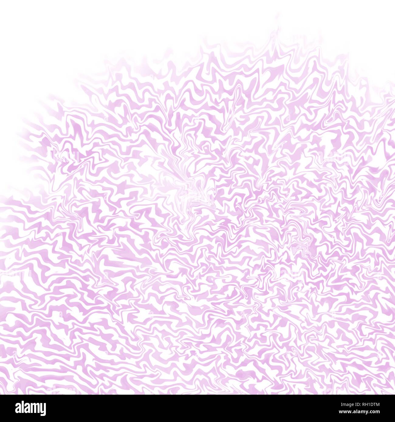 pink watercolor messy zig zag background pattern, vector illustration Stock Vector
