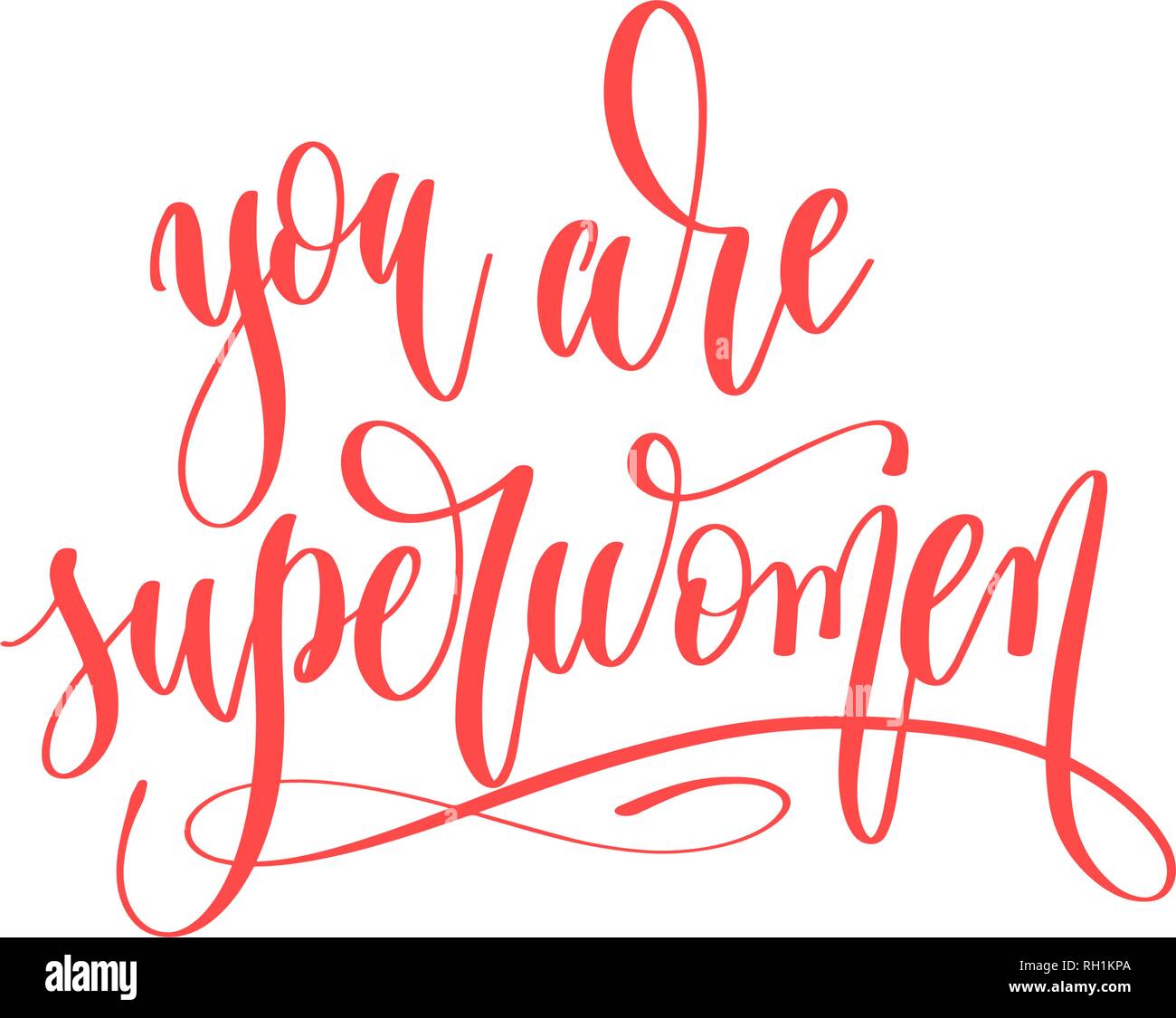 Superwoman Stock Vector Images Alamy