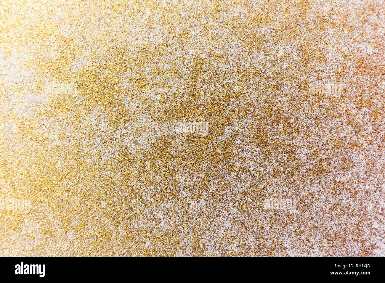 Golden glitter Texture. Gold powder background Stock Photo Alamy