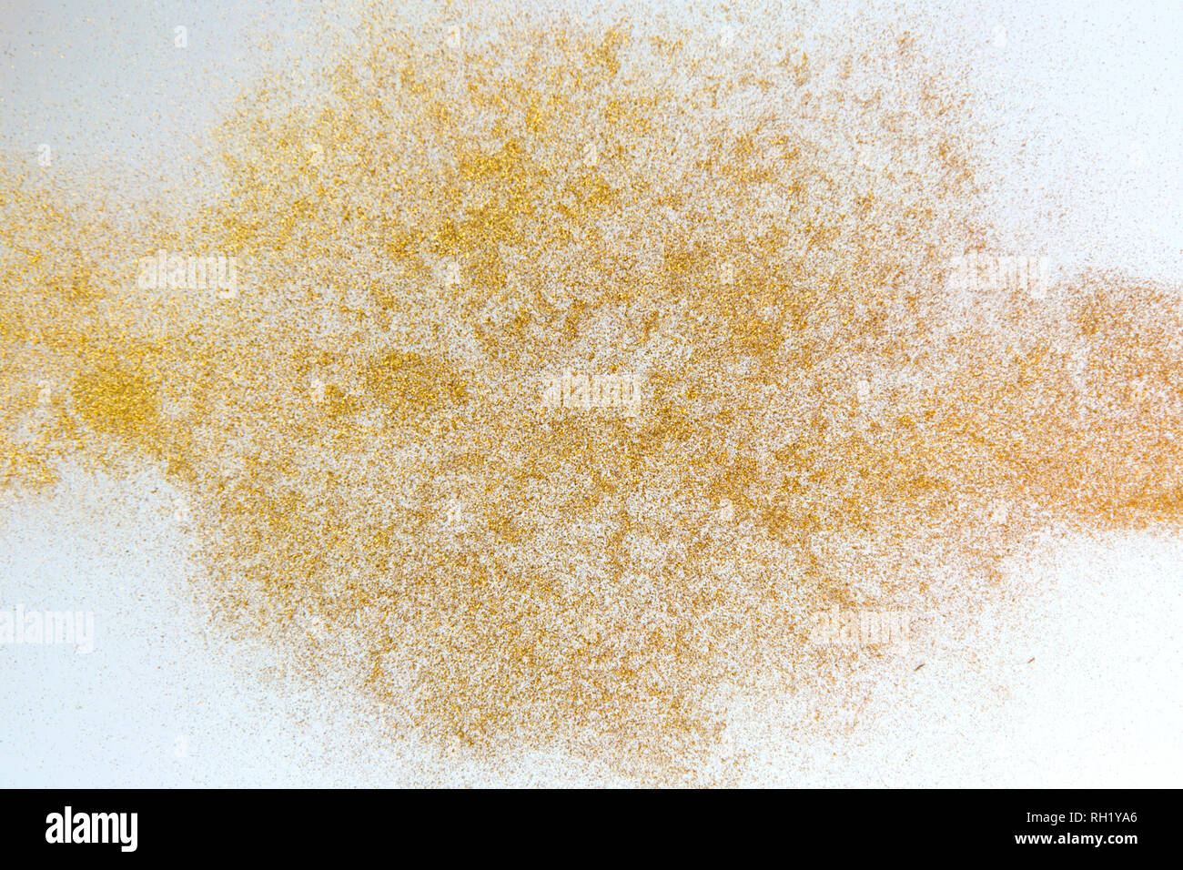 Golden glitter Texture. Gold powder background Stock Photo Alamy