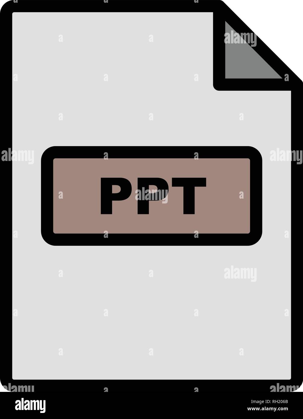 PPT Vector Icon Sign Icon Vector Illustration For Personal And ...