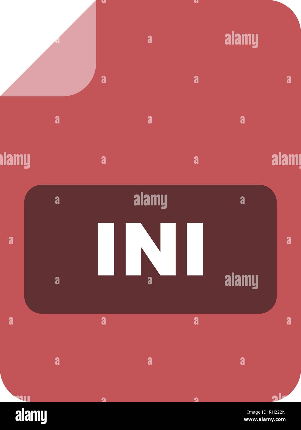 INI Vector Icon Sign Icon Vector Illustration For Personal And ...
