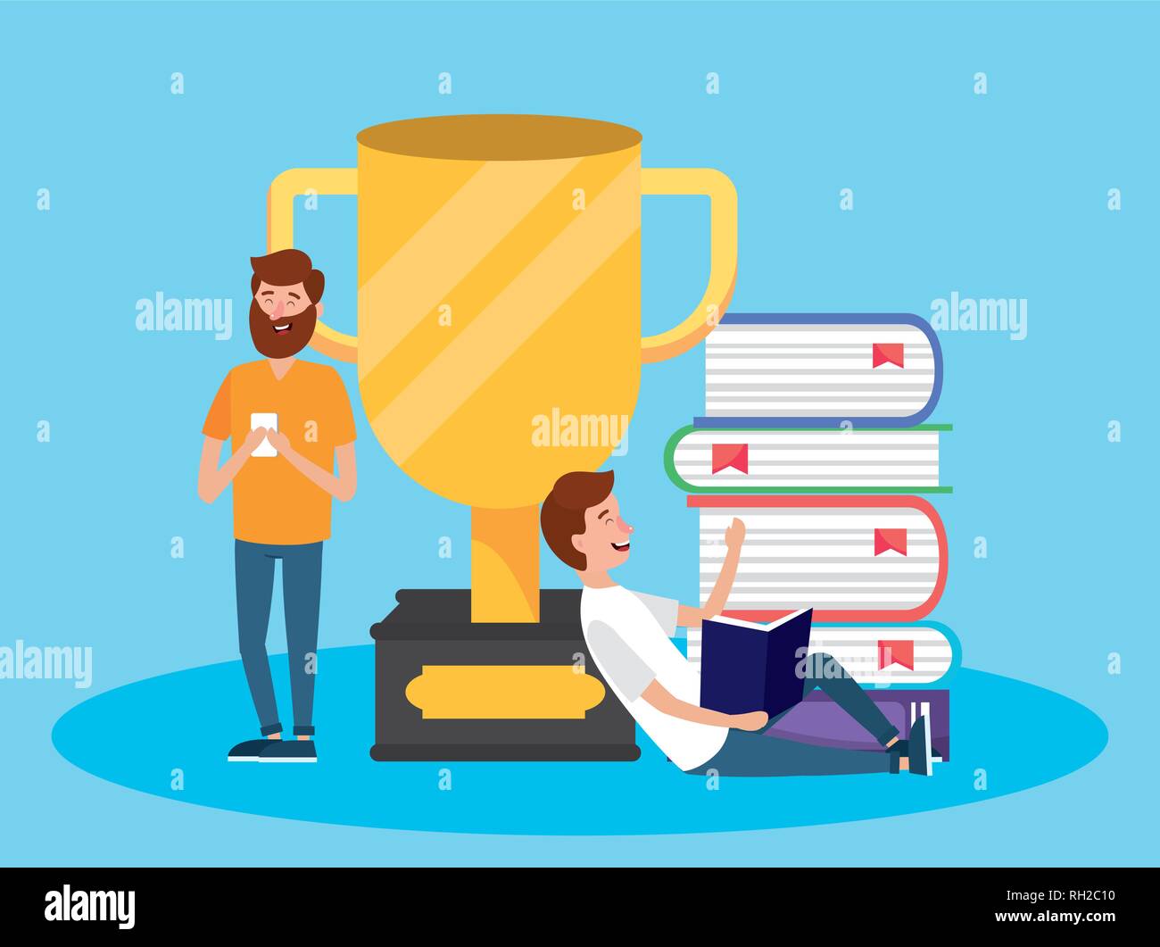 Educational cup Stock Vector Images - Alamy
