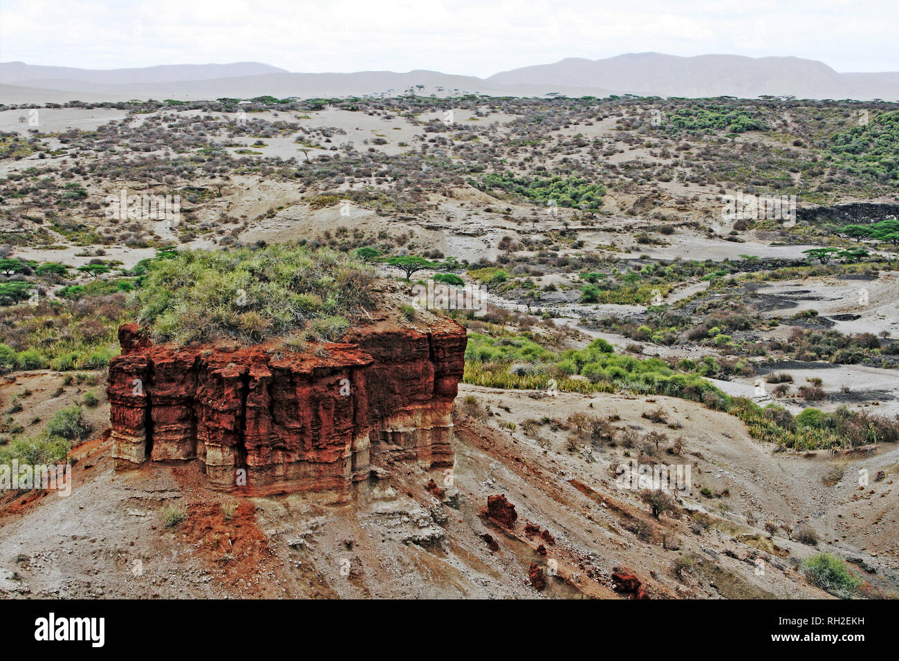 Olduvai Gorge, Tanzania Stock Photo