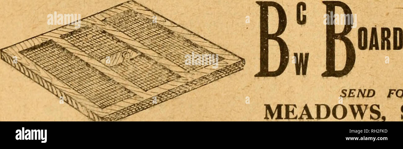 . British bee journal &amp; bee-keepers adviser. Bees. All Queens are reared by the most up-to-date and scientific methods. Mr. W. Herrod-Heinpsall has personally inspected the apiary «nd methods employed, with whieo he is perfectly satisfied. PRICES FOR 1920. Fori Fertile Queen: August and September, 9/- each queen. Carriage paid in Great Britain. Cash must accompany all orders, which will be executed in rotation. Guaran- teed safe arrival of all Queens, but not the introduction. Bees dead upon arrival must be sent at once to &quot; B,B,J,&quot; Office. For the mutual convenience of all parti Stock Photo