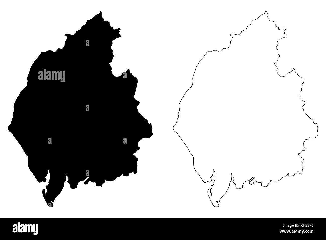 Cumbria (United Kingdom, England, Nonmetropolitan county, shire county