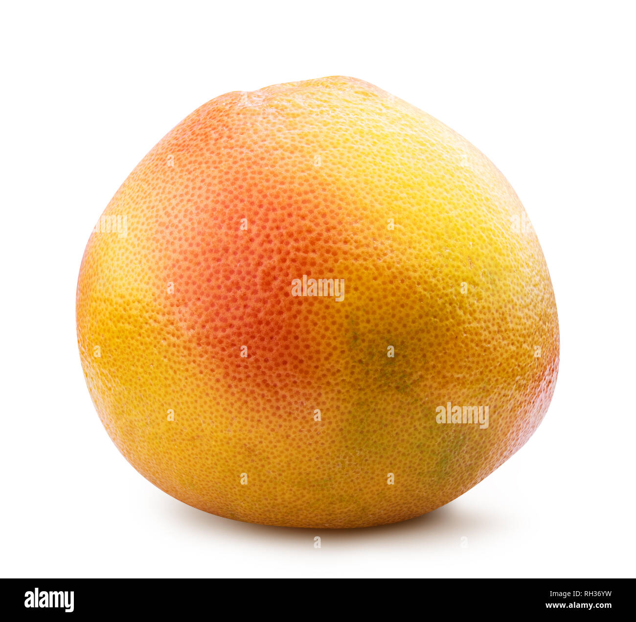 Fresh grapefruit isolated on white background. Clipping path Stock Photo