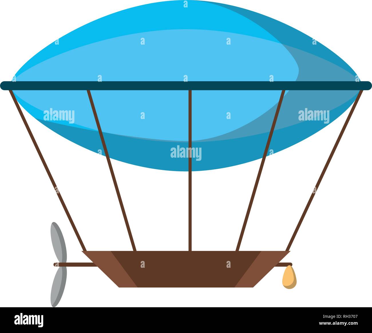 Vintage zeppelin balloon Stock Vector Image & Art Alamy