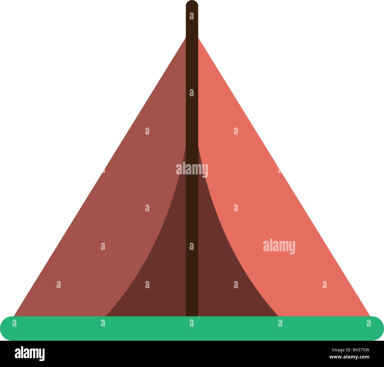 camping tent symbol Stock Vector Image & Art Alamy