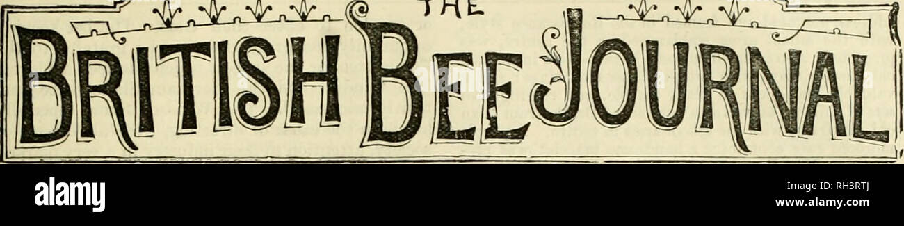 . British bee journal &amp; bee-keepers adviser. Bees. J ^=r jh^^A^ the: ^ •^At^^-f. Communication to the Editor to be addressed ' Strangeways Printing Office. Tower Street, Cambridge Circus, W.C. [No. 379. Vol. XVII.] SEPTEMBER 26, 1889. [Published Weekly.] editorial, faints, &amp;t. EMINENT BEE-KEEPERS. No. 12— THE EEV. E. BARTRUM, D.D. The Rev. Dr. Bartrum, whose portrait we present this week, was born at Sion Hill, near Bath, in 1883, He was educated at King Edward VI. School, Bath, under the Rev. J. Pears, and in 1852 proceeded to Pembroke College, Oxford, where he took honours in 01assic Stock Photo