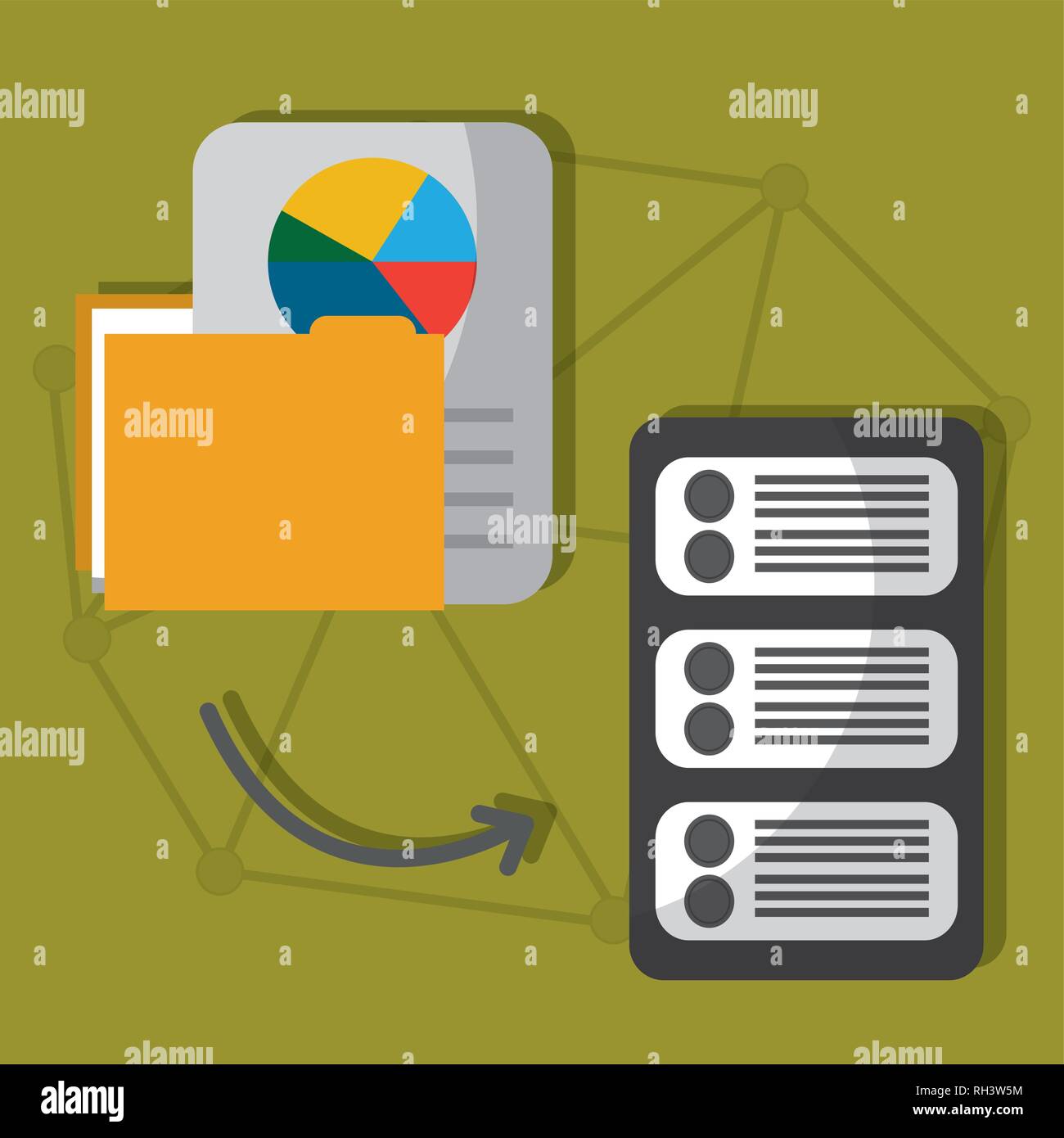 data center technology Stock Vector Image & Art - Alamy