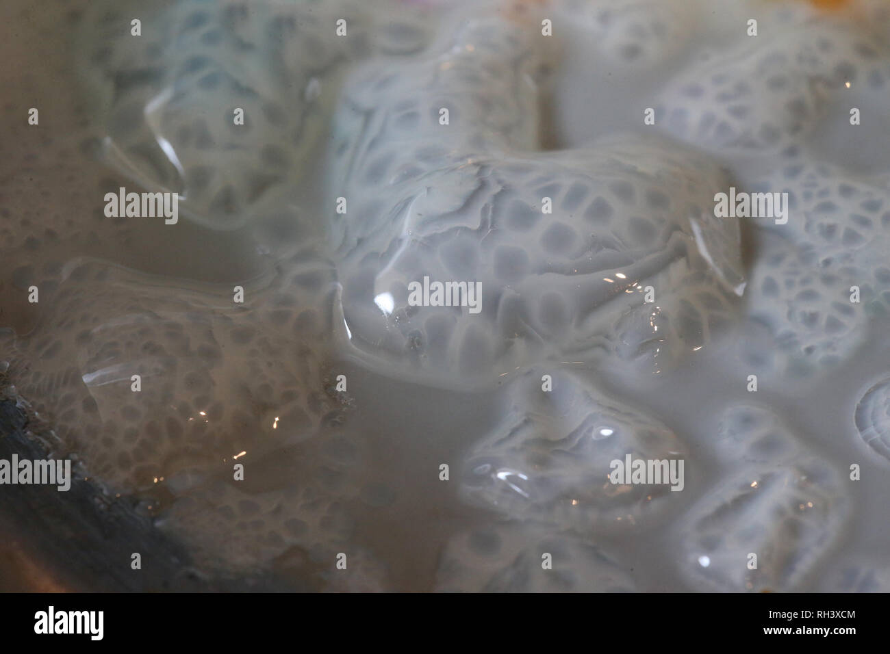 Egg bubbles macro Stock Photo Alamy