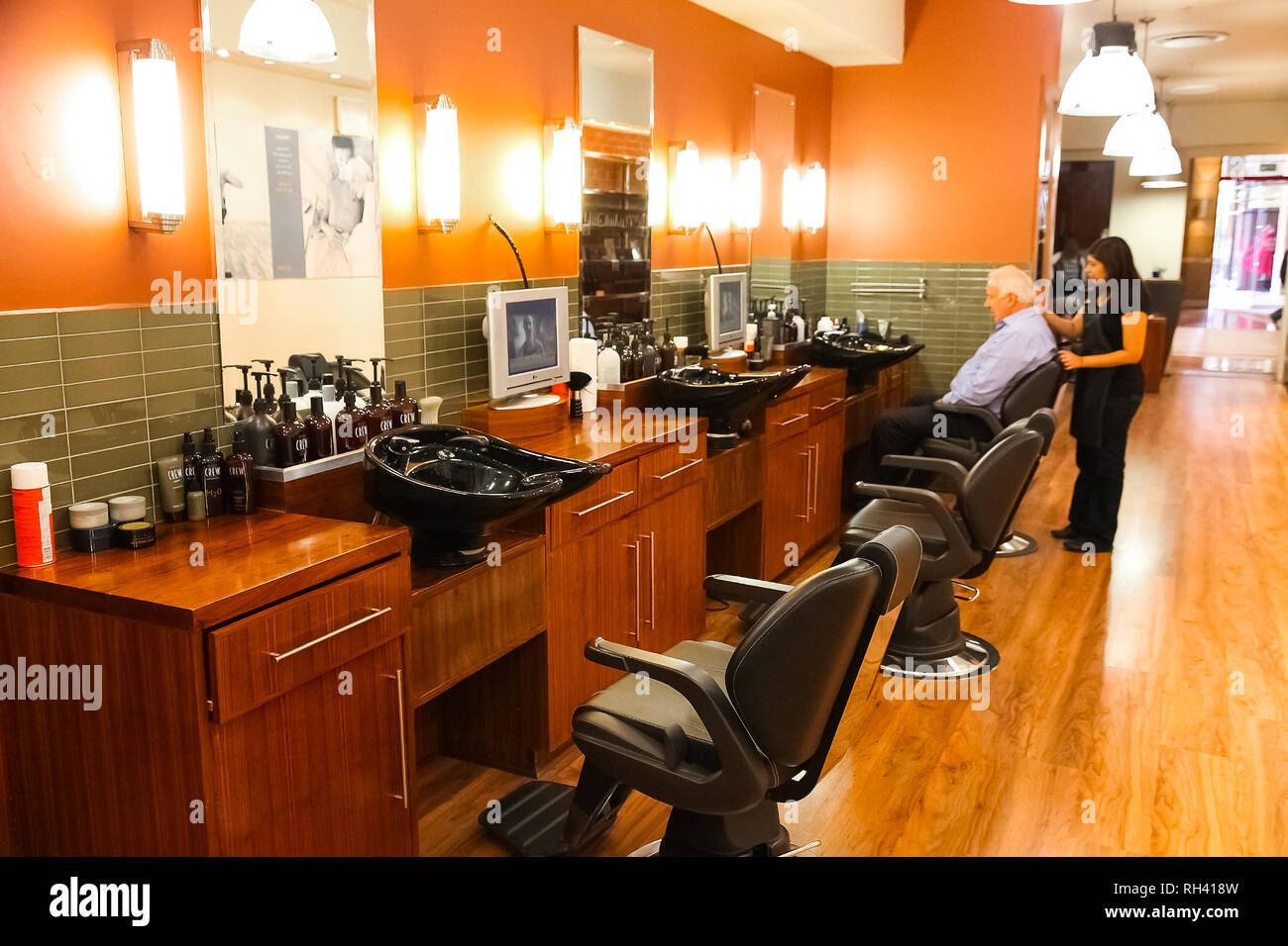 Johannesburg, South Africa April 27 2011 Interior of an UpMarket