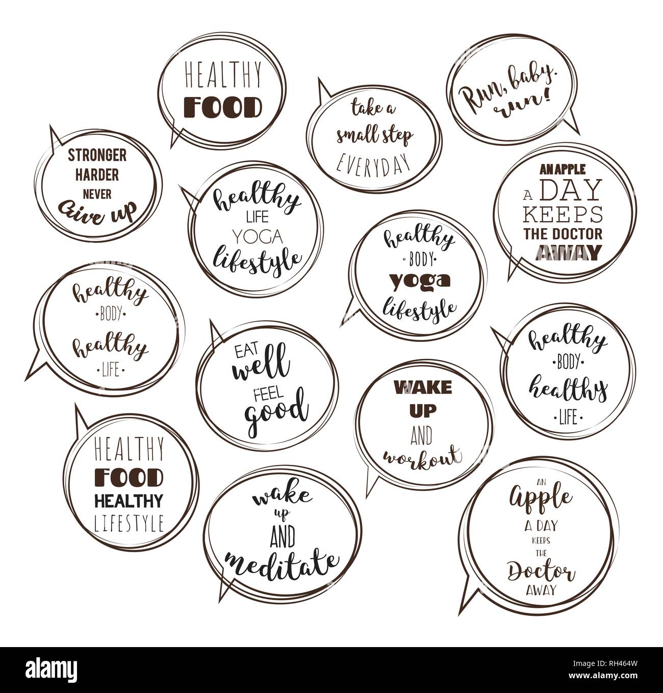 speech bubble quotes