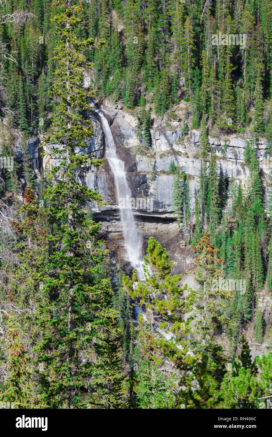 Bridal Veil Falls in Canada. Alberta, Canada Stock Photo Alamy