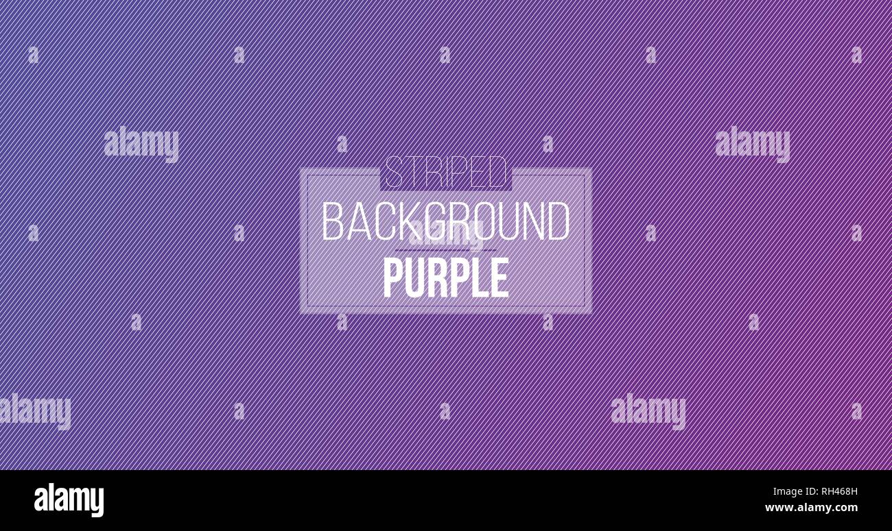 Abstract purple minimal design stripe and diagonal lines pattern on purple background and texture. Vector Stock Vector