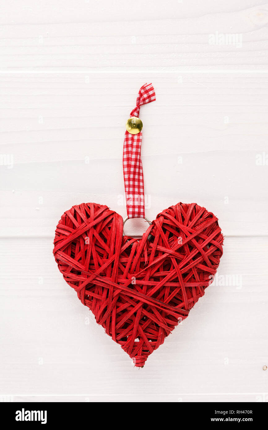 Wicker Heart Decoration 