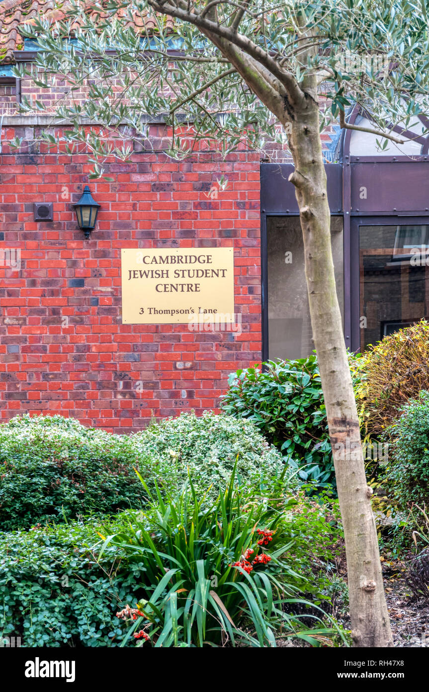 Cambridge Jewish Student Centre. Stock Photo