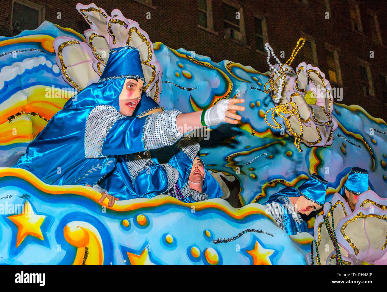 Krewe of hermes float hires stock photography and images Alamy