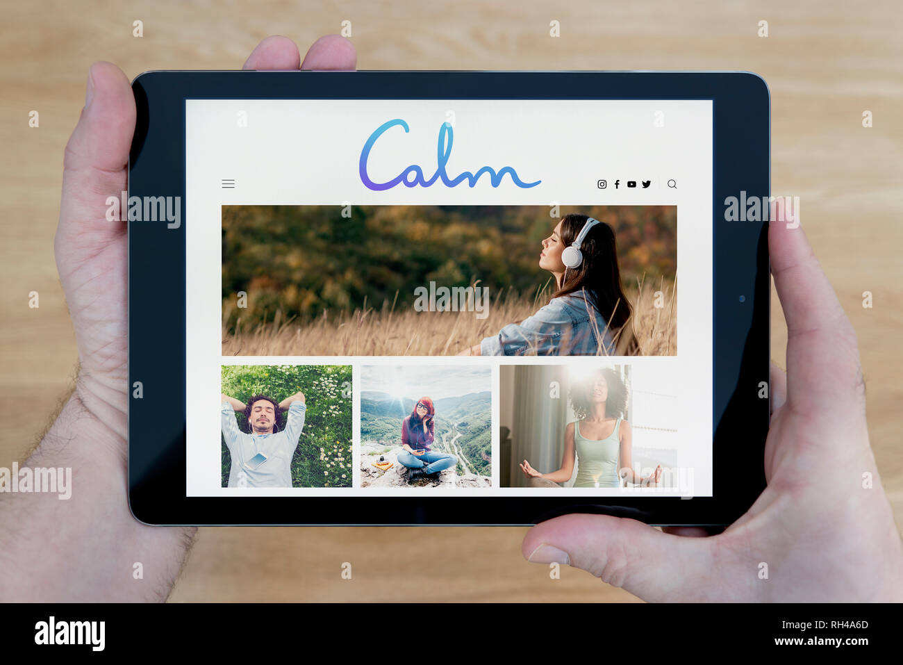 Page 3 - Calm App High Resolution Stock Photography and Images - Alamy