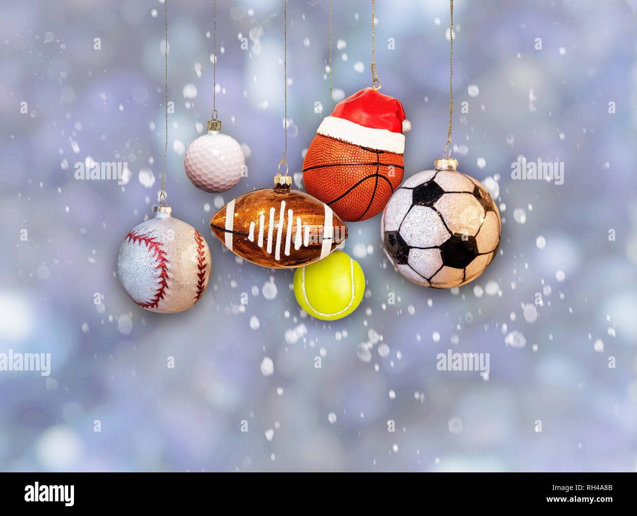 Soccer balls hanging hi-res stock photography and images - Alamy