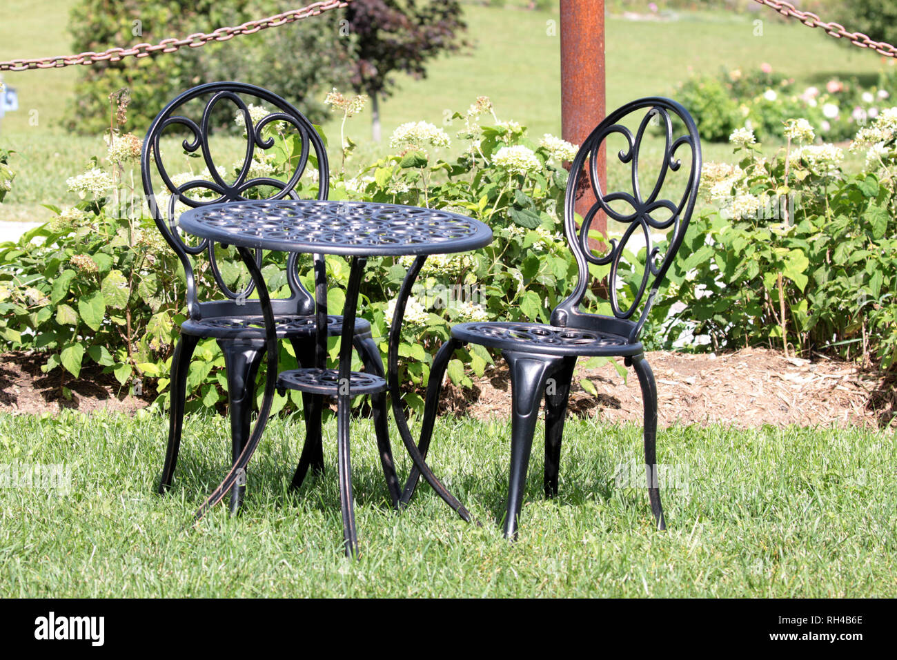 Wrought Iron Garden Furniture High Resolution Stock Photography Wrought Iron Garden Furniture High Resolution Stock Photography