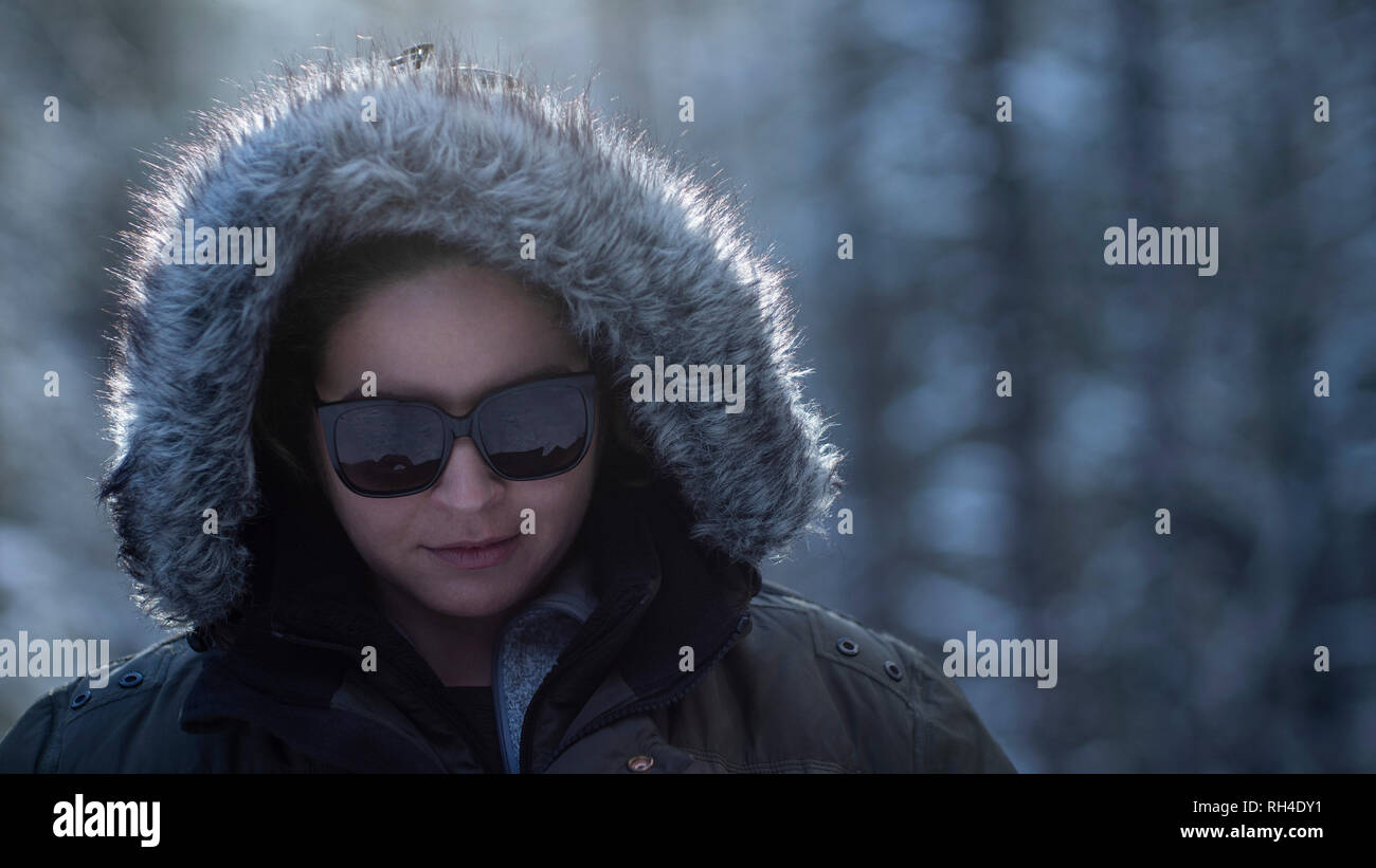 Fur hood hi-res stock photography and images - Alamy